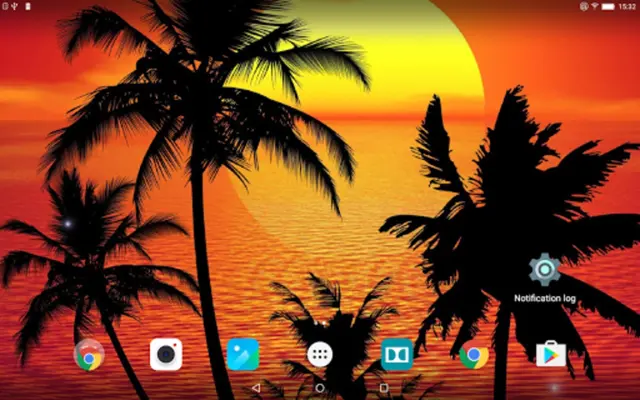 Tropical Live Wallpaper android App screenshot 1